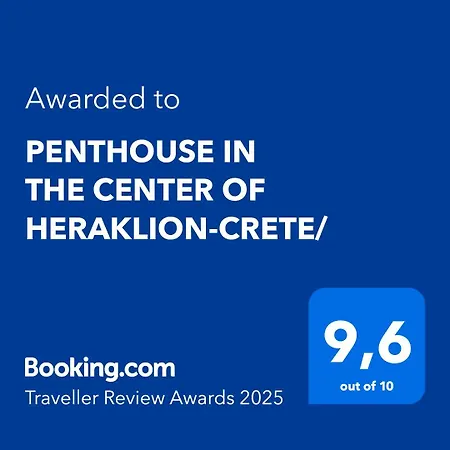 Penthouse In The Center Of Heraklion-crete/ Appartamento Candia